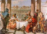 Giovanni Battista Tiepolo The Banquet of Cleopatra oil on canvas